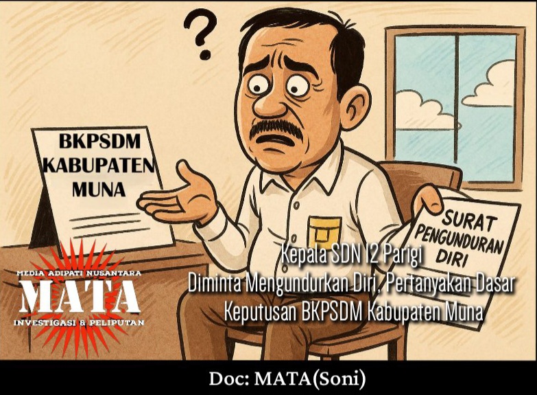 Kepala SDN 12 Parigi Diminta Mengundurkan Diri, Pertanyakan Dasar Keputusan BKPSDM Kabupaten Muna